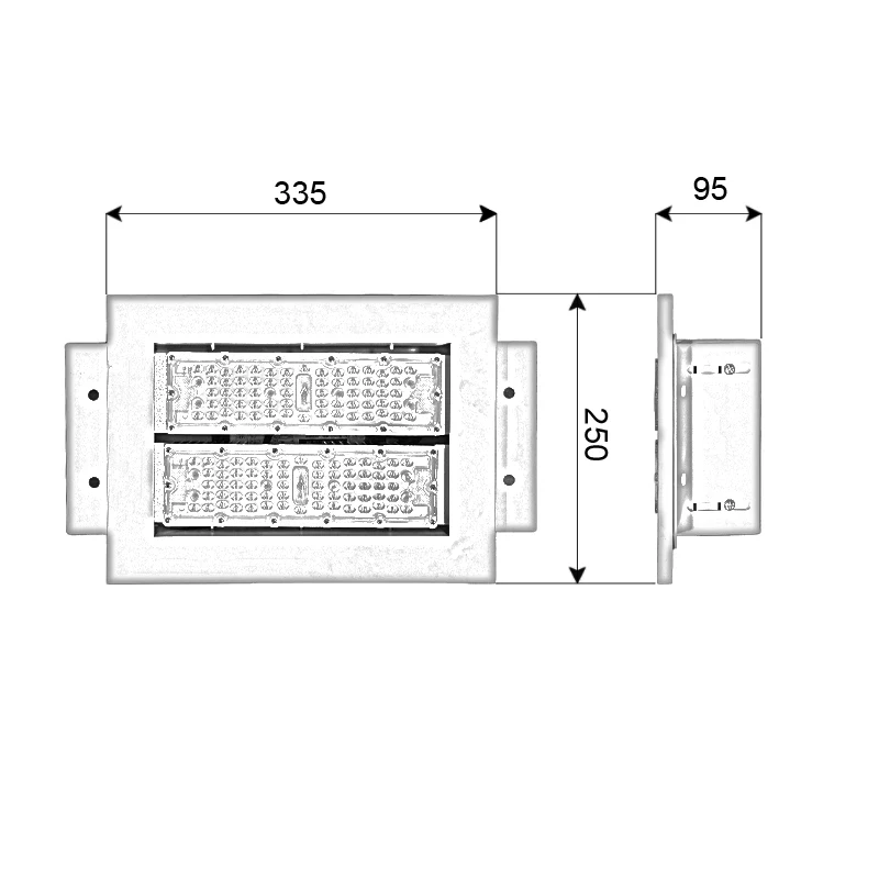 Đèn phòng nổ cây xăng Module SMD - Công suất 100W - Ảnh 4