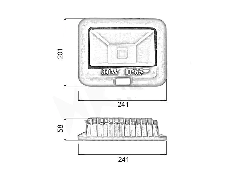 Đèn pha PTR chip LED COB - Công suất 30W - Ảnh 10